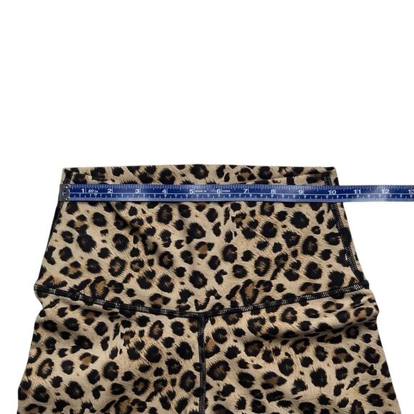 COLORFULKOALA Women's Brown Black Leopard Print High Rise Legging Size XS - Picture 4 of 6